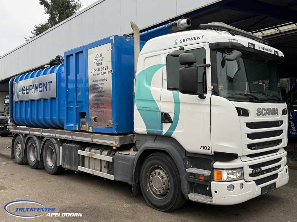 Scania G450 FlexVac Dry Vacuum, Euro 6, 8x4 TC11283
