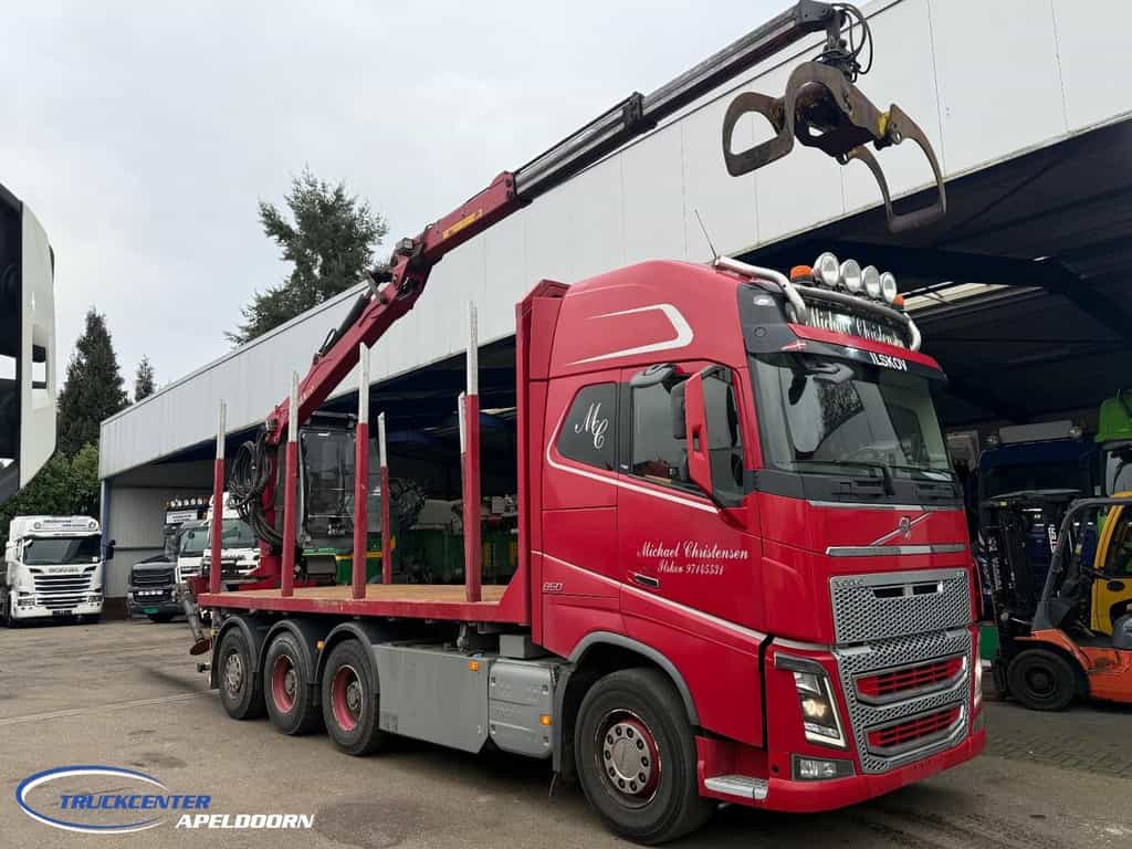 Volvo FH 16 - 650 8x4 Reductie assen, Kesla 2112T TC11282