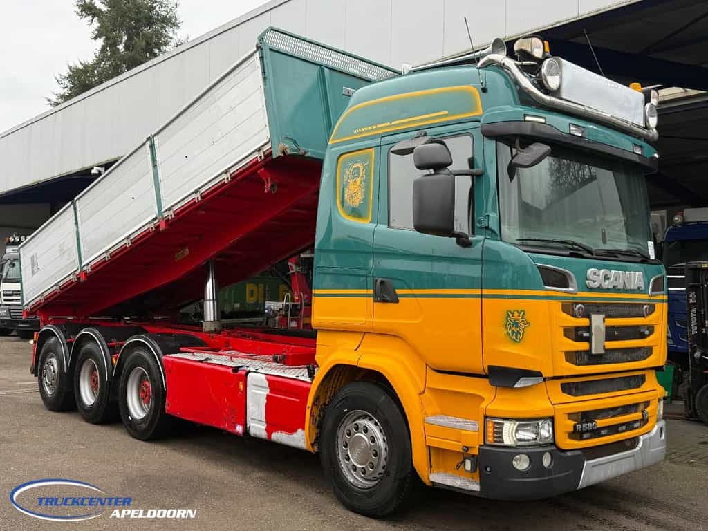 Scania R580 V8 8x4 Reduction axles TC11203