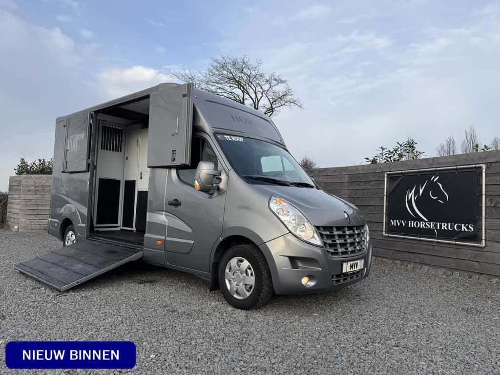 Renault Master PAARDENWAGEN | HORSETRUCK | MTM | STALLION 3XL | 2011 | HENGST | AUTOMAAT | 175.170KM | 3-SEAT | NL KENTEKEN