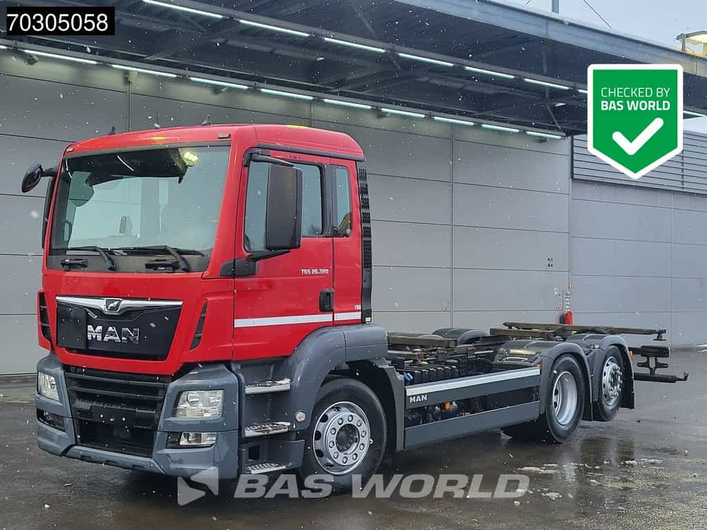 MAN TGS TGS 26.320 6X2 ADR BDF Lift/Steering Axle Automatic Euro 6