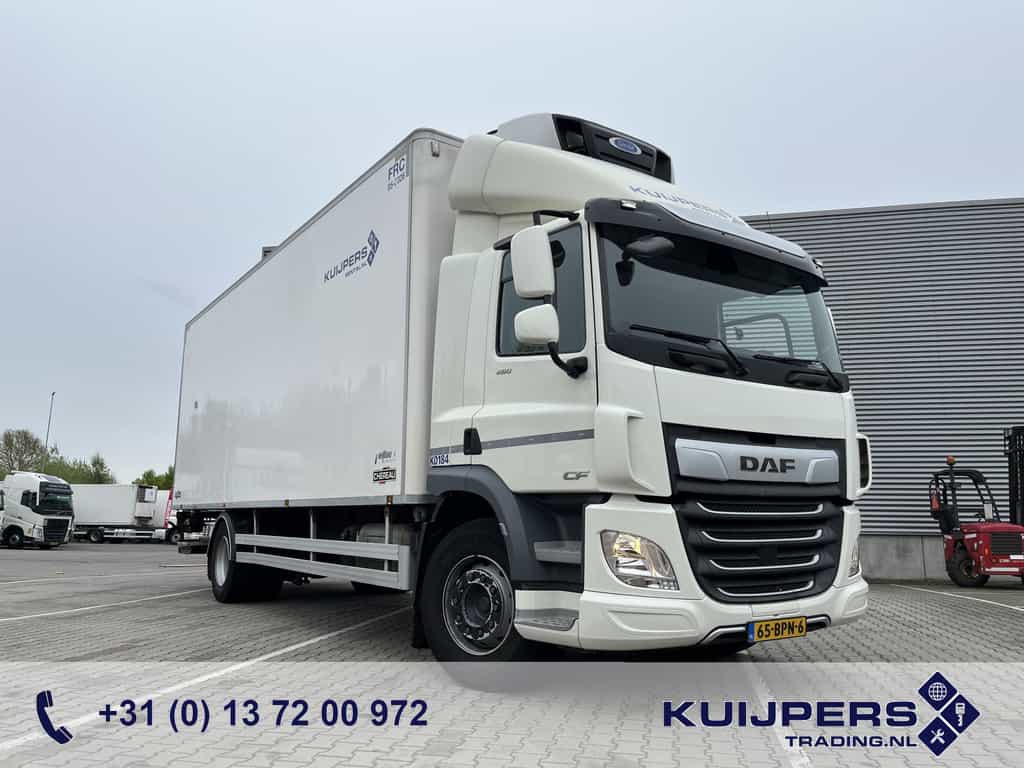 DAF CF 260 FA / Carrier Koeler - 30 gr / Chereau Frigobox / Laadklep 2000 kg