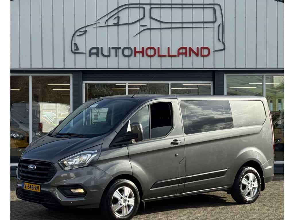 Ford Transit Custom 2.0 TDCI 96KW 131PK DC DUBBELE CABINE AUTOMAAT EURO 6 AIRCO/ NAVIGATIE CAMERA/ 100% DEALERONDERHOUDEN