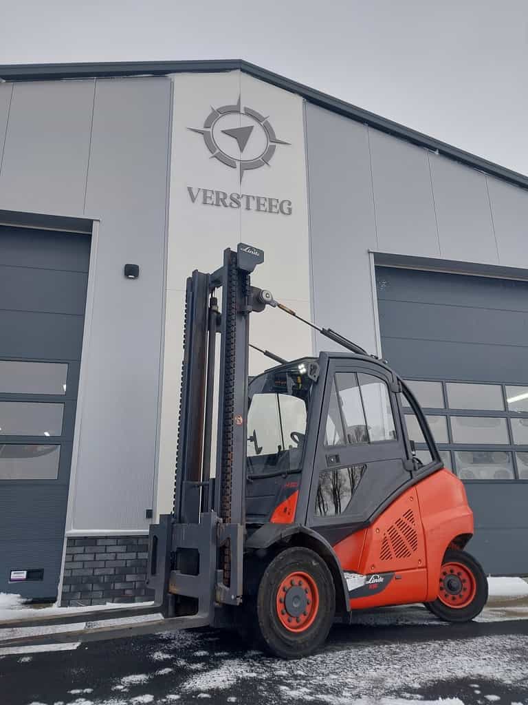 Linde H50D met cabine en Kachel!!!!!