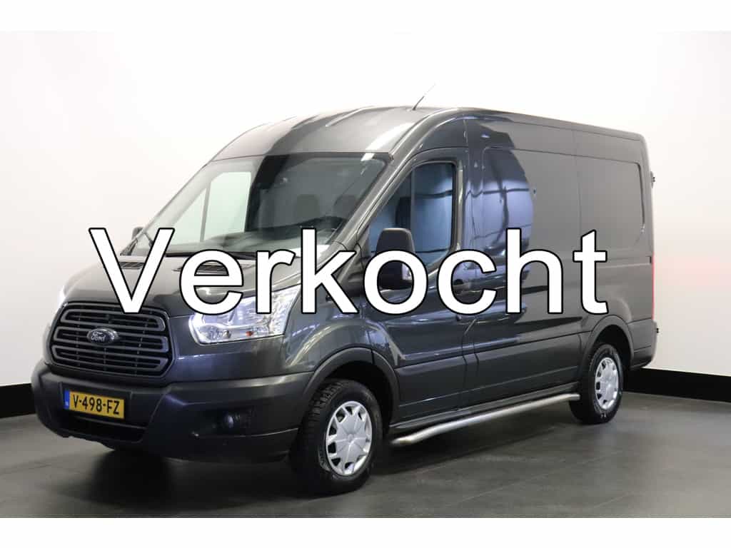 Ford Transit 2.0 TDCI 130PK L2H2 EURO6 - Airco - Cruise - Navi - Stoelverw. - € 11.950,- Excl.