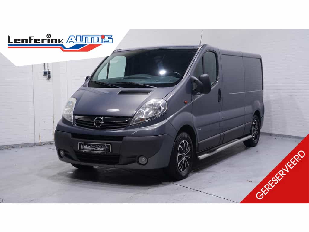 Opel Vivaro 2.0 CDTI 90 pk L2H1 Airco, Navi, APK 01-2027 Cruise Control, Elek. Pakket, Trekhaak 3-Zits