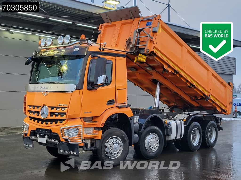 Mercedes Arocs Arocs 3243 8X4 14m3 Dautel 3-side tipper Big-Axle Steelsuspension Euro 6