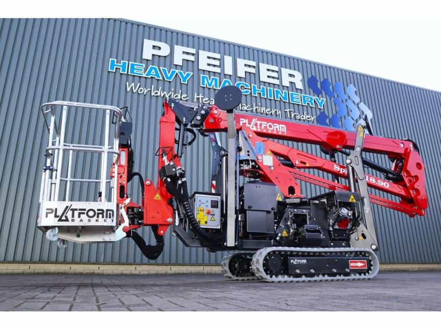 Platform Basket Spider 18.90 PRO CE Declaration, Valid inspection,