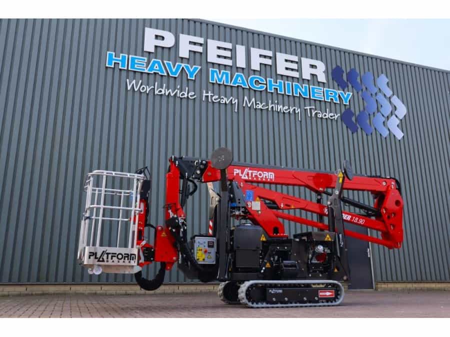 Platform Basket Spider 18.90 PRO CE Declaration, Valid inspection,