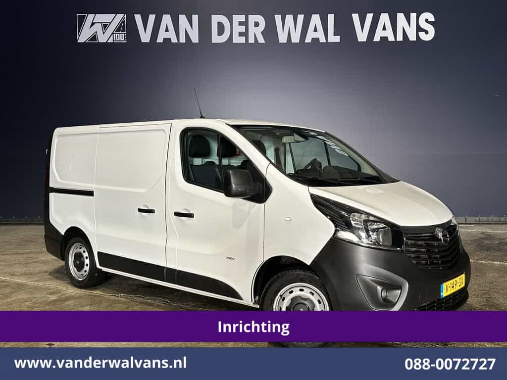 Opel Vivaro 1.6 CDTI L1H1 Inrichting Euro6 Airco | Navigatie | Camera | LED | Cruisecontrol Parkeersensoren, Bijrijdersbank