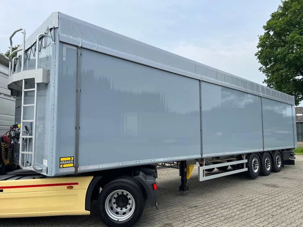Kraker 92m3 K-Force New 10MM Cargo floor Liftas Aluminium velgen walking floor semi-trailer