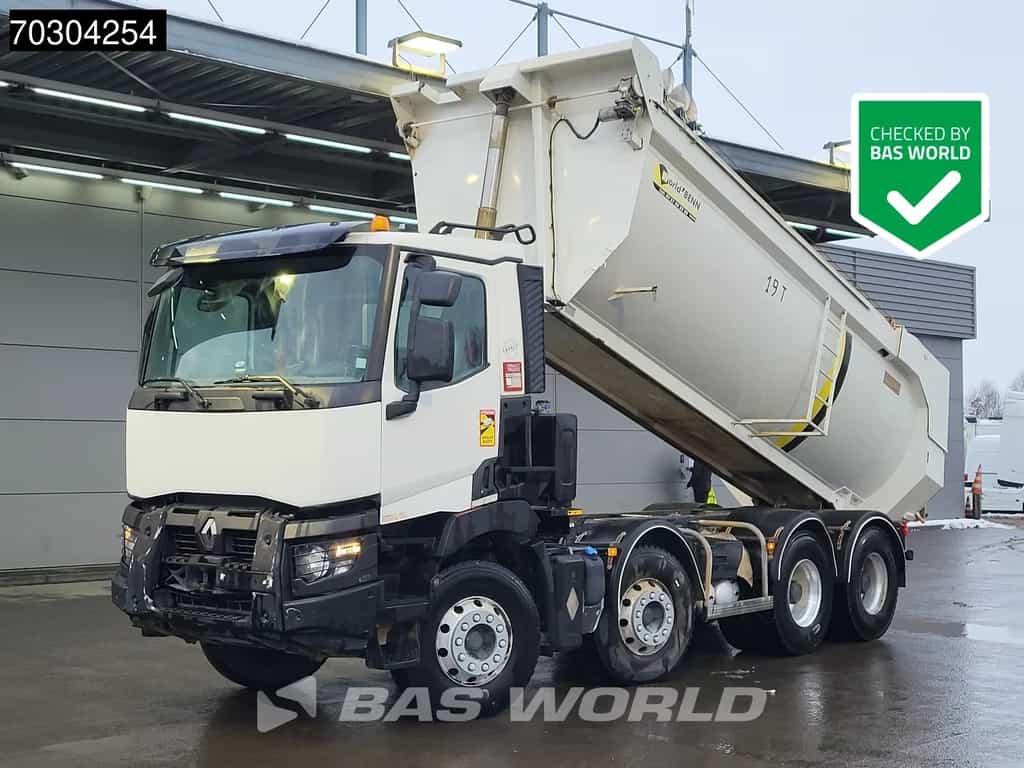 Renault C 430 8X4 19m3 tipper Steel suspension Automatic optibrake Euro 6
