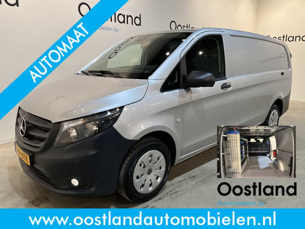 Mercedes-Benz Vito 116 CDI Lang Automaat RWD / Servicebus / Sortimo Inrichting / Euro 6 / Airco / CarPlay / Camera / Cruise Control / Lier / Navigatie / 3-Zits / 34.000 KM !!