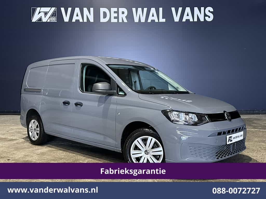 Volkswagen Caddy Cargo Maxi 2.0 TDI 102pk L2H1 Fabrieksgarantie Euro6 Airco | Camera | Apple Carplay | Android Auto | Bumper in de kleur Zijdeur