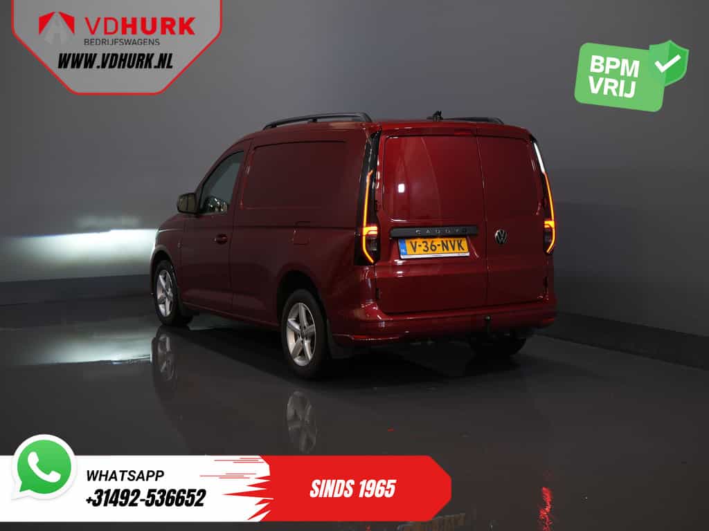 Volkswagen Caddy Cargo 2.0 TDI 125 pk DSG Aut. LED/ Virtual Cockpit/ Standkachel/ Stoelverw./ Carplay/ Navi/ Cruise/ Camera/ PDC/ Trekhaak