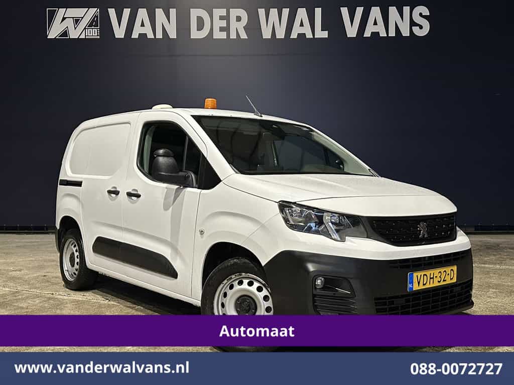 Peugeot Partner 1.5 BlueHDI Premium 131pk Automaat L1H1 Inrichting Euro6 Airco | Apple Carplay | Cruisecontrol Android Auto, Parkeersensoren, Achterklep