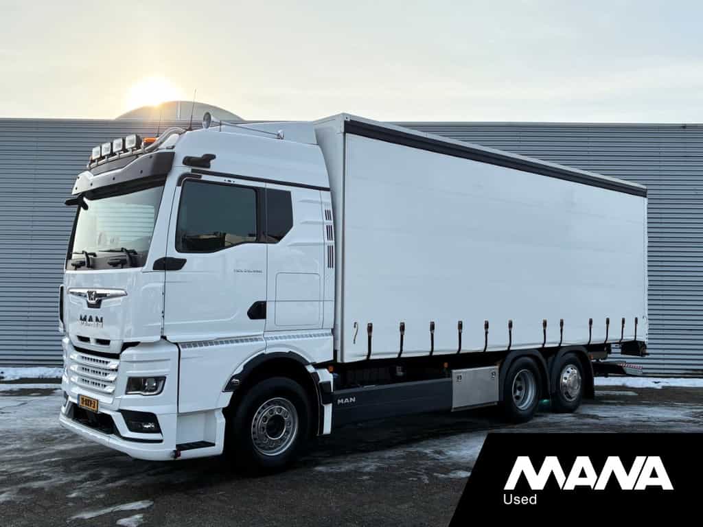 Man TGX 26.480 6X2/4 LL CH Camera Cruise Standkachel Koelkast Rema Vangmuil