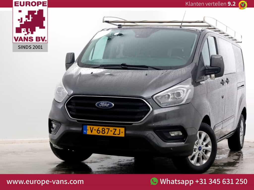 Ford Transit Custom 2.0 TDCI 130pk L2H1 D.C. Limited Navi/Camera/2x Schuifdeur MARGE/BTW-Vrij 05-2019