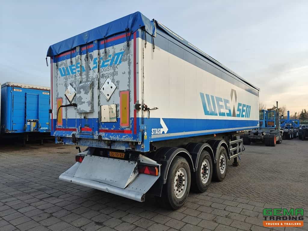 Stas S300CX 3-Assen SAF - Kipper 52m³ - Alu/Alu - LiftAs/NaloopAs - 03/2026 APK