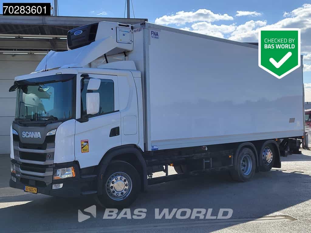 Scania G360 6X2 NL-Truck Carrier Supra 750 2000kg Ladebordwand Lift+Lenkachse Euro 6