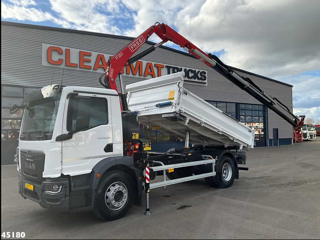 MAN TGM 18.320 Euro 6 Fassi 13 Tonmeter laadkraan NEW AND UNUSED!