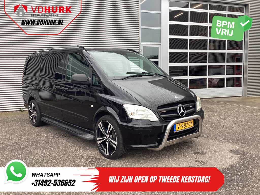 Mercedes-Benz Vito 113 CDI DC Dubbel Cabine EXPORT ONLY 20” LMV/ Airco/ PDC/ Trekhaak
