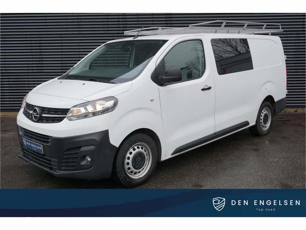 Opel Vivaro 2.0 120pk L3H1 Dubbele cabine 5-zits Navi Apple Carplay Trekhaak Camera Cruise control Imperiaal parkeersensoren