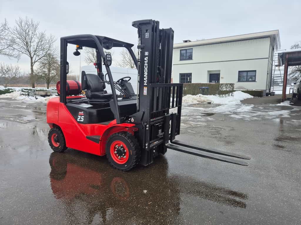 HANGCHA CPYD25 2,5 Ton,  LPG  Mast : 3F500  B.J. 2021   76 uur !!!