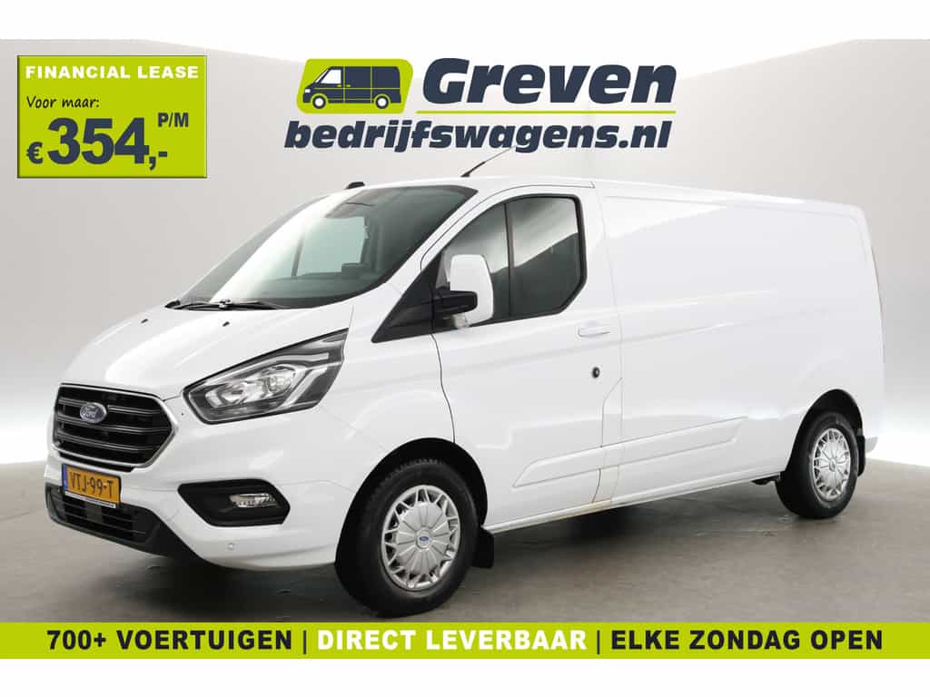 Ford Transit Custom 2.0 TDCI L2H1 | Euro6 | Airco | Cruise | 2800KG Trekgew. | Trekh. | Carplay | 3-Zits | Stoelverw. | Parkeersens.