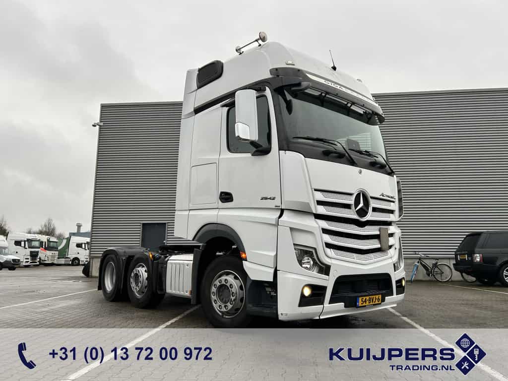 Mercedes-Benz Actros L 2542 Gigaspace 6x2 / 255 dkm / Smart Tacho / Stand Klima / APK 06-26