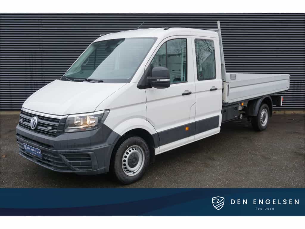 Volkswagen Crafter Open Laadbak 177pk Automaat Dubbele cabine Apple Carplay Camera Cruise control Trekhaak