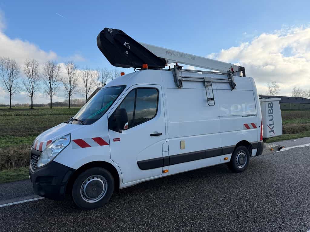 Renault Master 2.3DCI K32 arbeitsbuhne autohoogwerker  13mtr werkhoogte 2019