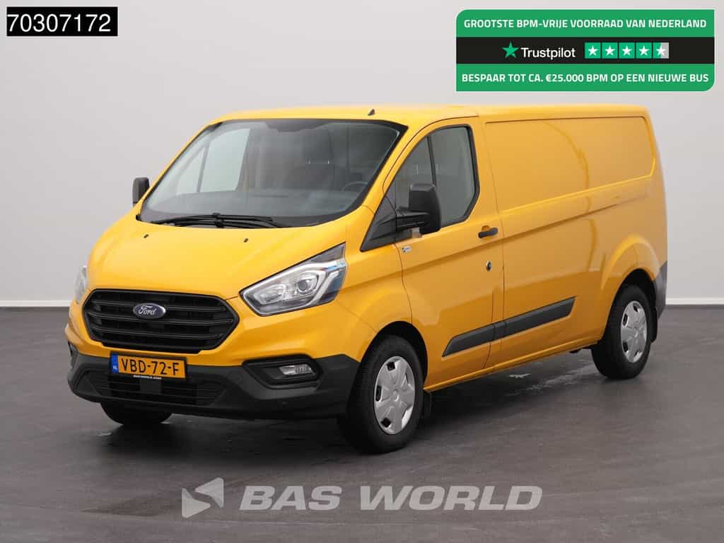 Ford Transit Custom 105pk L2H1 LED Xenon Airco Cruise Parkeersensoren v+a APK 06-2026 Euro6 L2 Airco Cruise control