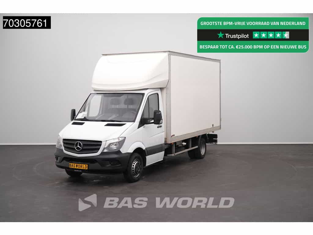 Mercedes Sprinter 414 CDI Bakwagen Zijdeur Airco Cruise Euro6 Meubelbak Koffer Airco Cruise control