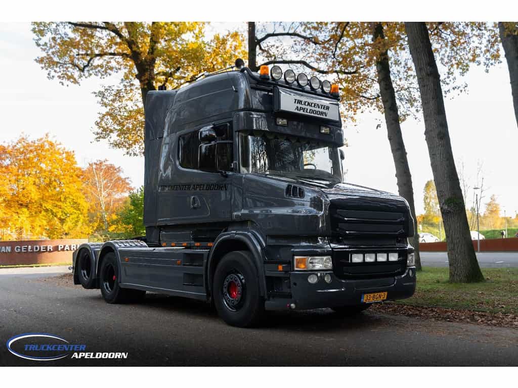 Scania T560 Longline, 6x2 Boogie, Retarder, Torpedo - Hauber TC11045