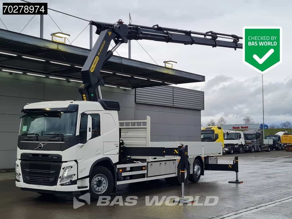 Volvo FM 500 6X2 NEW! Palfinger PK41002 EH-E Kran Crane Lift-steering Axle Euro 6