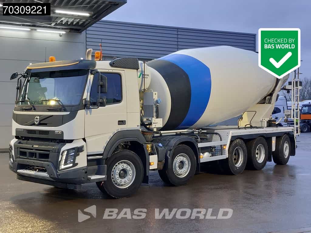 Volvo FMX 460 10X4 NL-Truck 15m3 Stetter AM 15 FHC BL Lift+Steering-Axle Euro 6