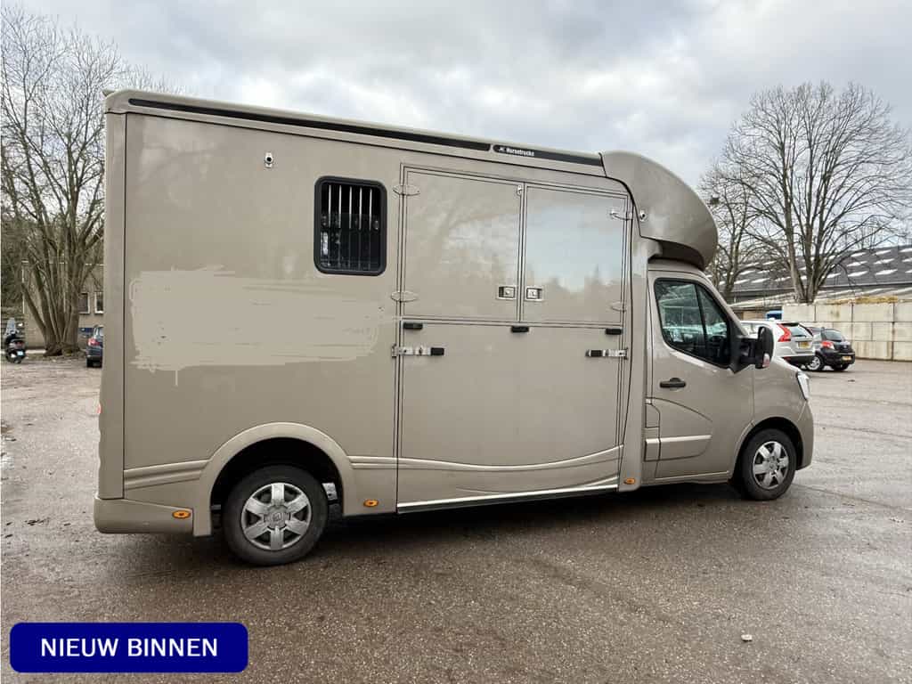 Renault Master PAARDENWAGEN | HORSETRUCK | ATM | STALLION 3XL | 2023 | HENGST | 165PK | 3-SEAT | 165PK | MANUEL | NL KENTEKEN