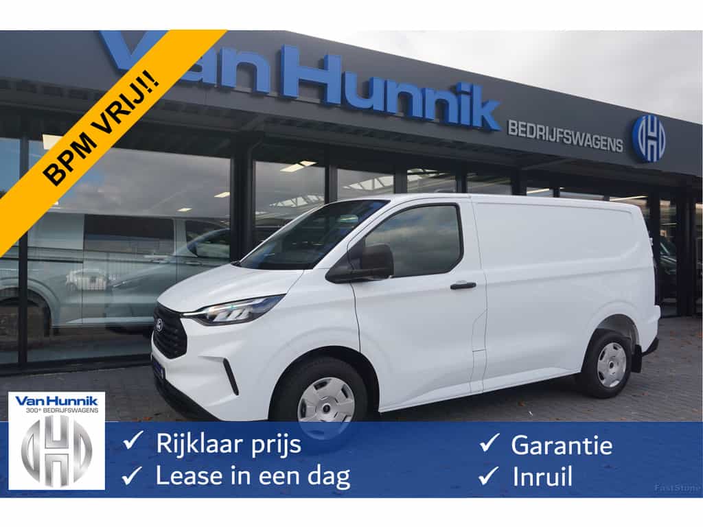 Ford Transit Custom 300S 136PK Trend BPM VRIJ 13"  Apple CP/Android A. 16" LM, Cam LED, Tot 2029 Garantie!! NR. P844*