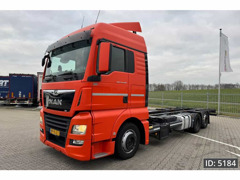 MAN TGX 24.420 XLX, Euro 6, BDF / 6x2 / Retarder / Low KM, Intarder