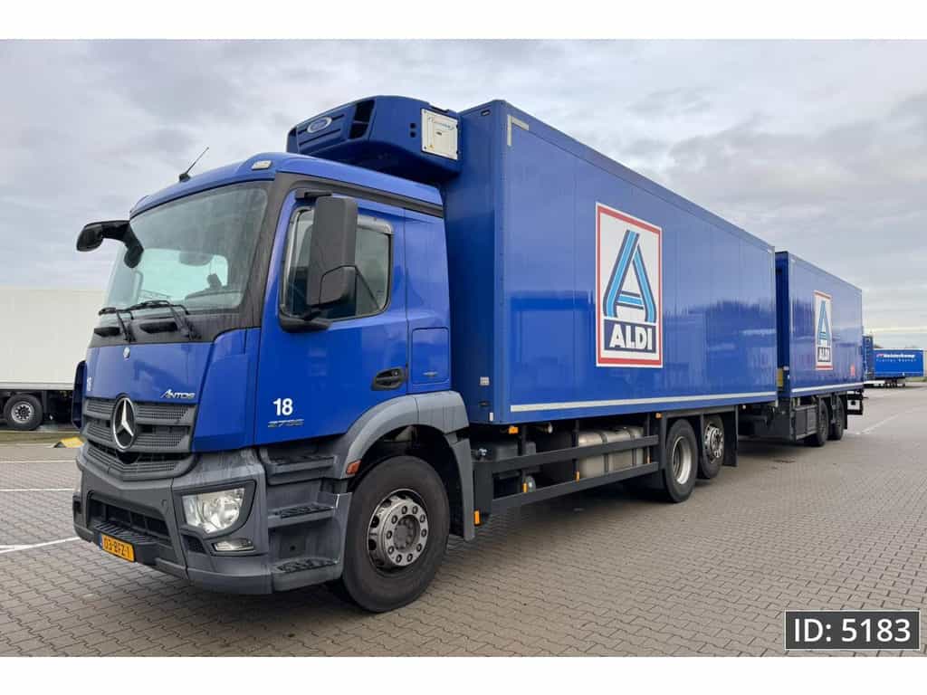 Mercedes-Benz Antos 2736 Day Cab, Euro 6, + Schmitz / Durchladbar / Carrier / 92m3