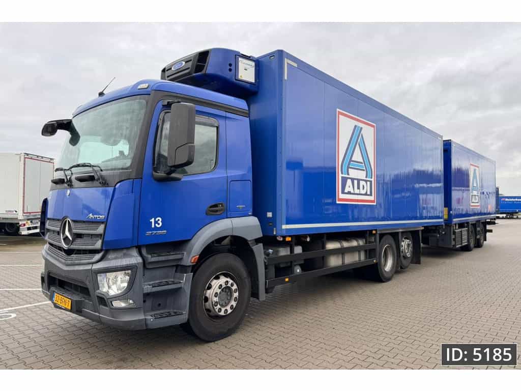 Mercedes-Benz Antos 2736 Day Cab, Euro 6, + Schmitz / Durchladbar / Carrier / 92m3