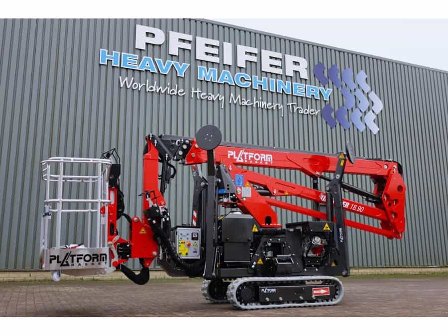 Platform Basket Spider 18.90 PRO CE Declaration, Valid inspection,