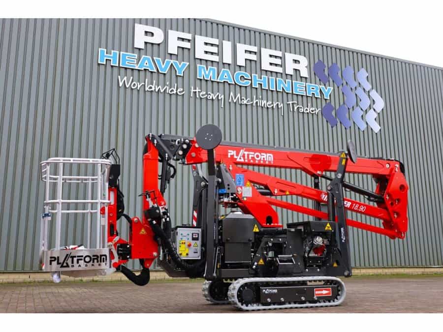 Platform Basket Spider 18.90 PRO CE Declaration, Valid inspection,