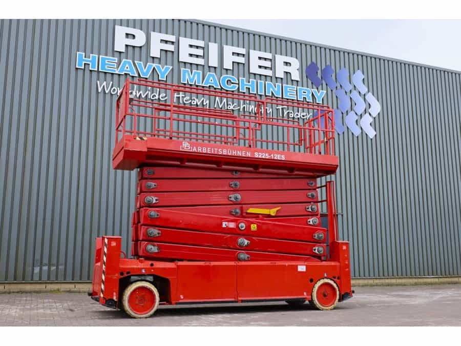 PB Lifttechnik S225-12ES Electric, 22.5m Working Height, 450kg Ca