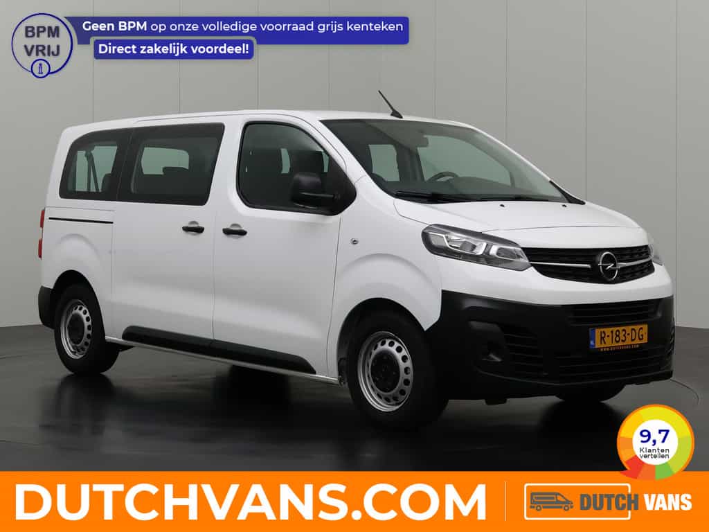 Opel Vivaro Combi 120PK XL Personenbus | 9-Persoons | Prijs incl BTW/BPM € 20.900,-- | Airco | Cruise