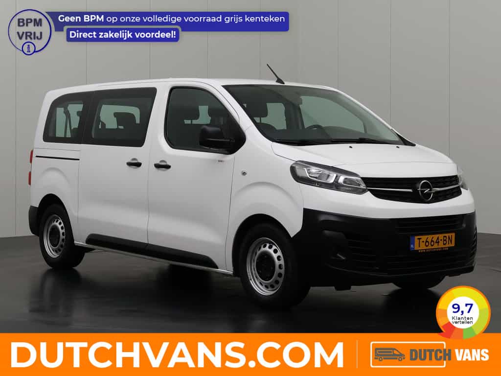 Opel Vivaro Combi 120PK XL Personenbus | 9-Persoons | € 24950,-- incl BTW/BPM | Airco | Cruise