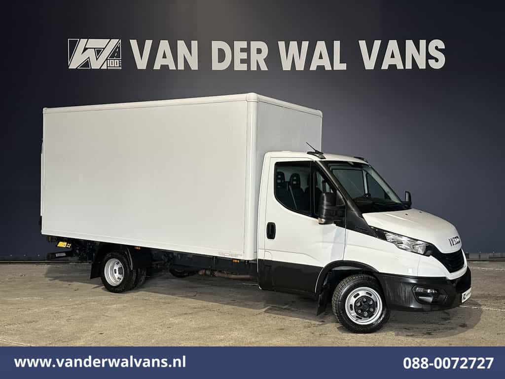 Iveco Daily 35C16 157pk Bakwagen Laadklep Dubbel Lucht Euro6 Airco | bijrijdersbank