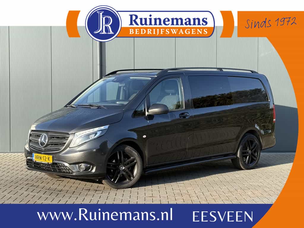 Mercedes-Benz Vito 114 CDI AUT / DUBBELE CABINE / L2H1 / 1e EIG. / ECC / CRUISE / CAMERA / LED / TREKHAAK / ACHTERKLEP