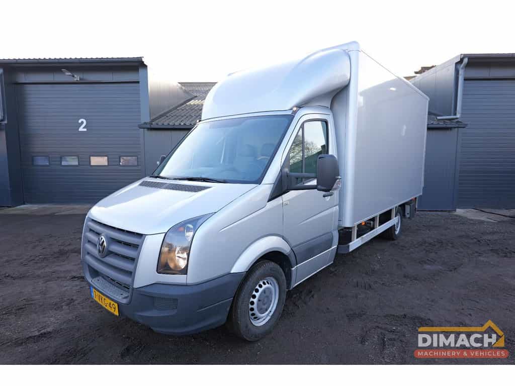 Volkswagen CRAFTER 2.5L diesel - bakwagen - zilvergrijs - laadlift - Euro 5 - tempomat - cruisecontrol - 3500 kg DM1178